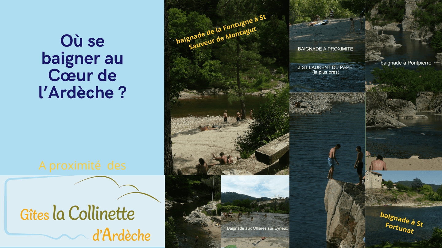 où se baigner au coeur de l'Ardèche cet été ?